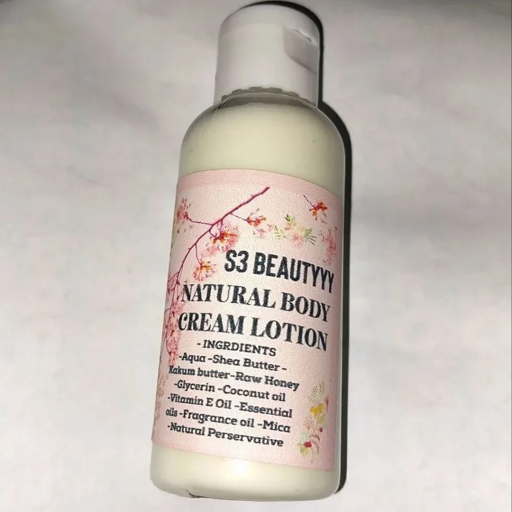Hand crafted Sandalwood natural body cream lotion